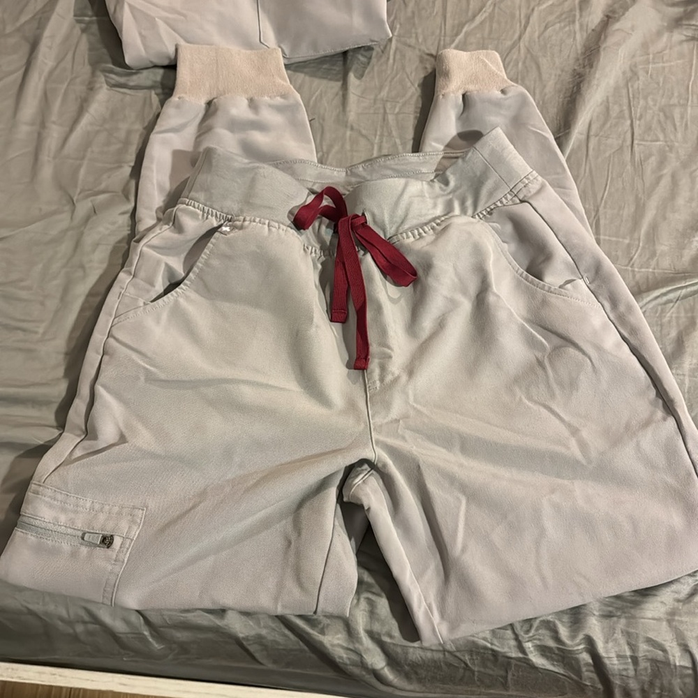 Figs cement scrub pants